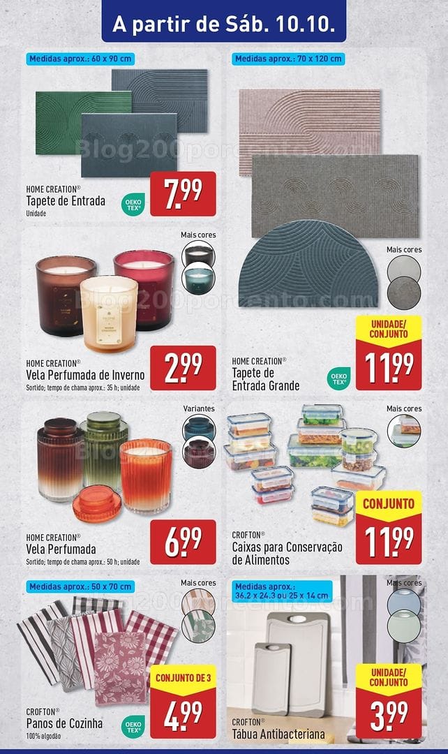 Antevisão Folheto ALDI Promoções de 4 a 10 outubro